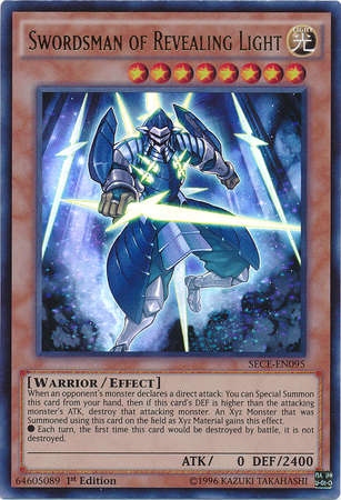 Swordsman of Revealing Light [SECE-EN095] Ultra Rare - Duel Kingdom