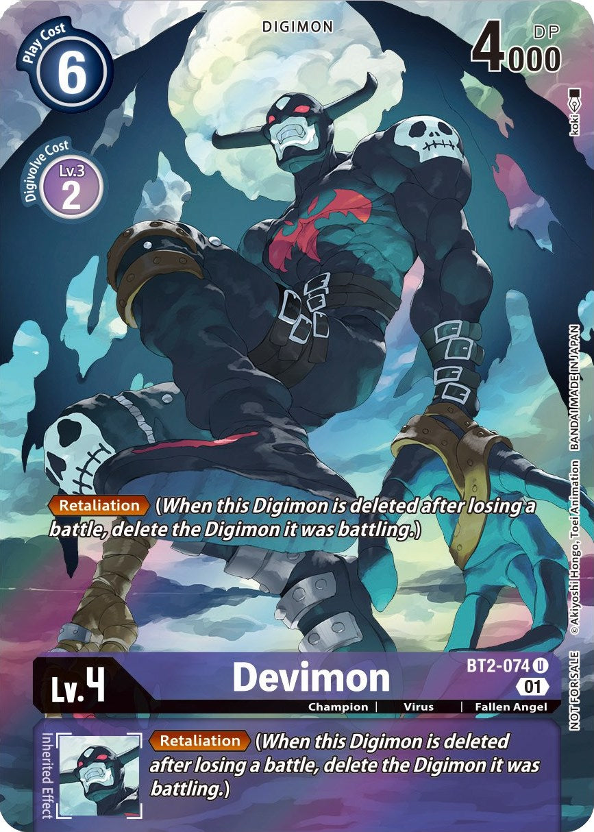 Devimon (1-Year Anniversary Box Topper) [BT2-074] [Release Special Booster] Foil