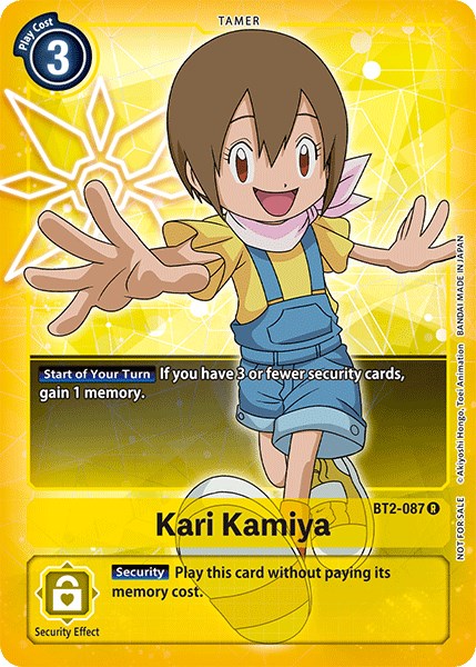 Kari Kamiya (Official Tournament Pack Vol.3) [BT2-087] [Release Special Booster] Normal