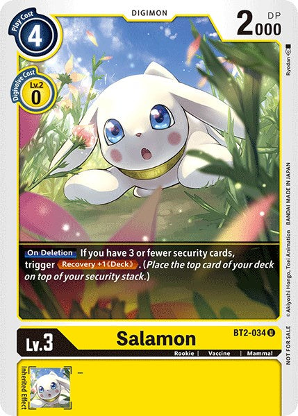 Salamon - BT2-034 (Official Tournament Pack Vol.3) [BT2-034] [Release Special Booster] Normal