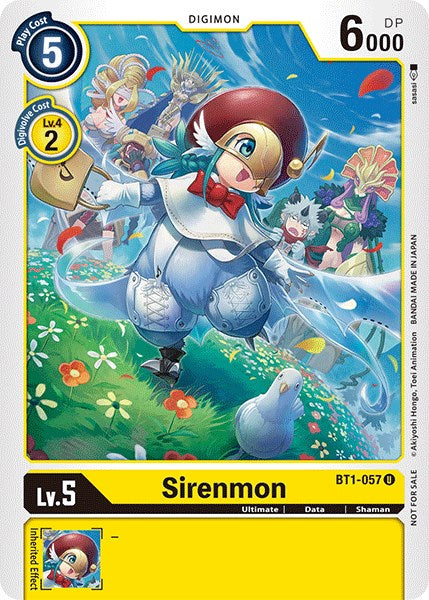 Sirenmon (Winner Pack Double Diamond) [BT1-057] [Release Special Booster] Normal