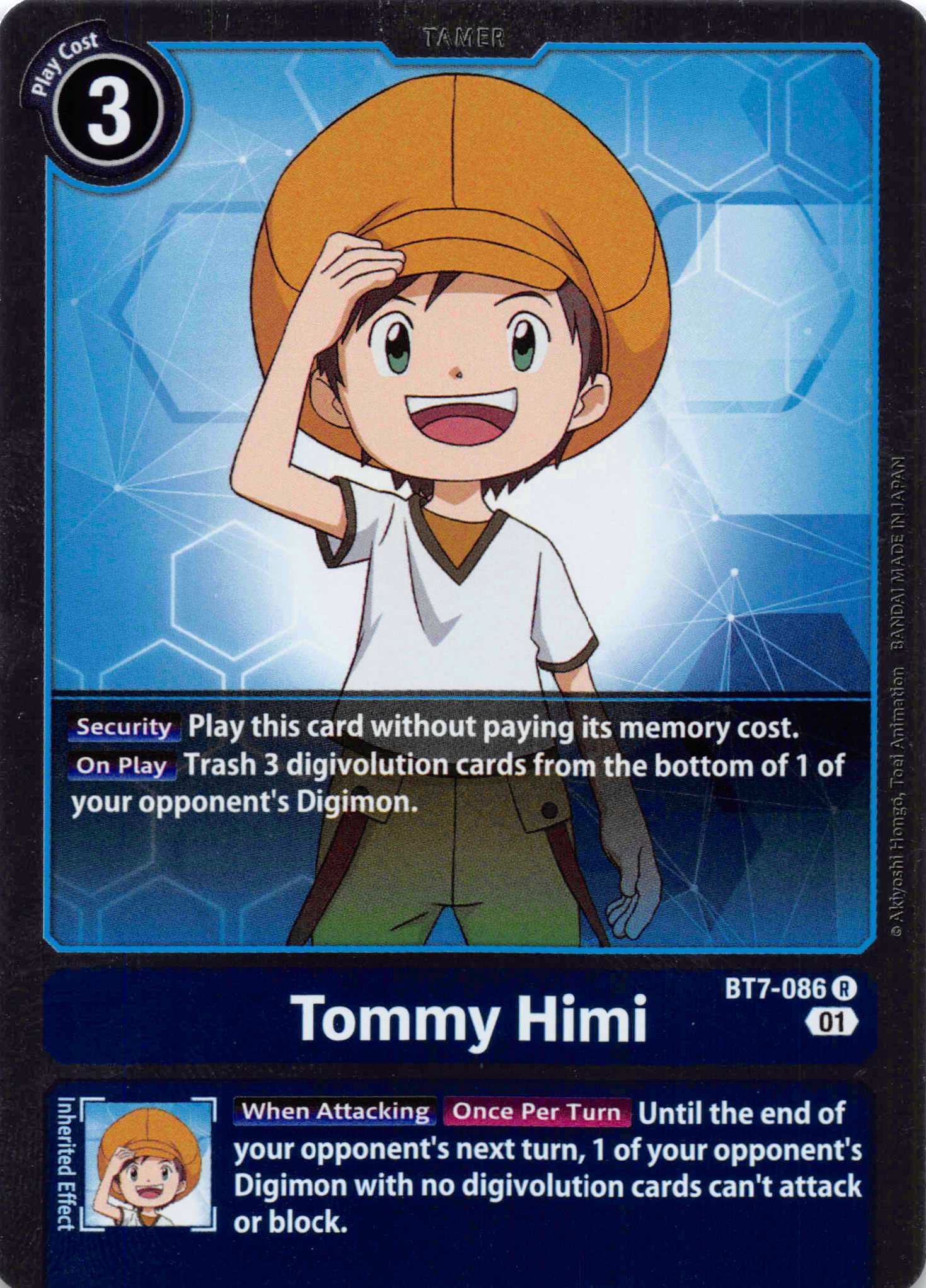 Tommy Himi [BT7-086] [Next Adventure] Foil