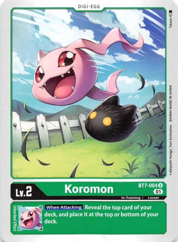 Koromon [BT7-004] [Next Adventure] Normal