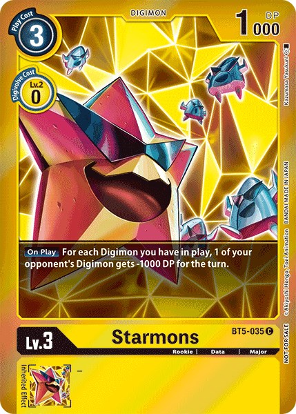 Starmons (Event Pack 2) [BT5-035] [Battle of Omni] Foil