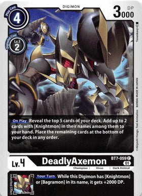 DeadlyAxemon [BT7-059] [Next Adventure] Normal