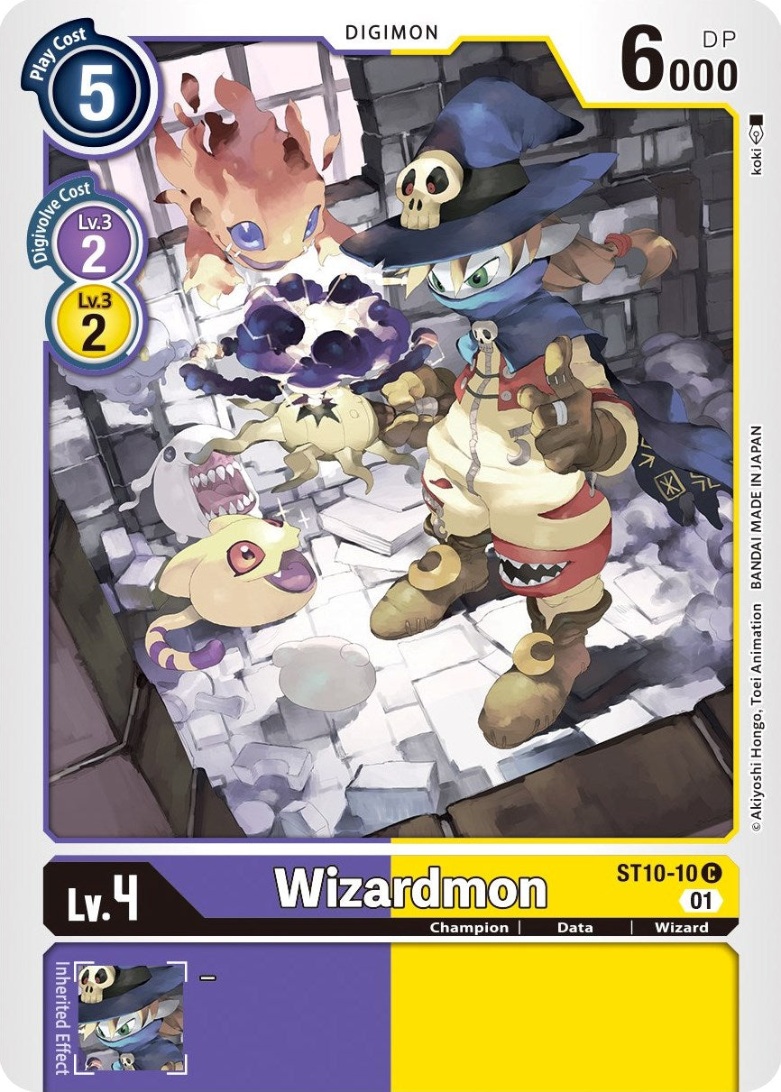 Wizardmon [ST10-10] [Starter Deck 10: Parallel World Tactician] Normal