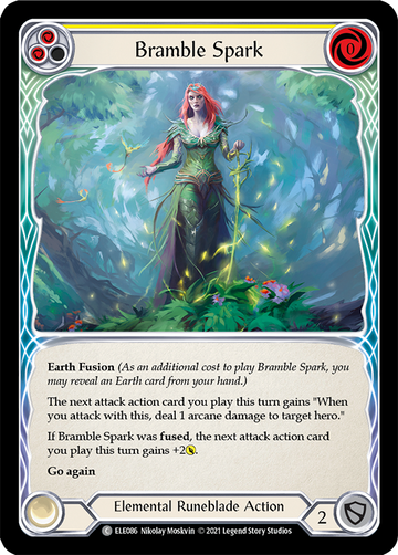 Bramble Spark (Yellow) [ELE086] 1st Edition Normal - Duel Kingdom