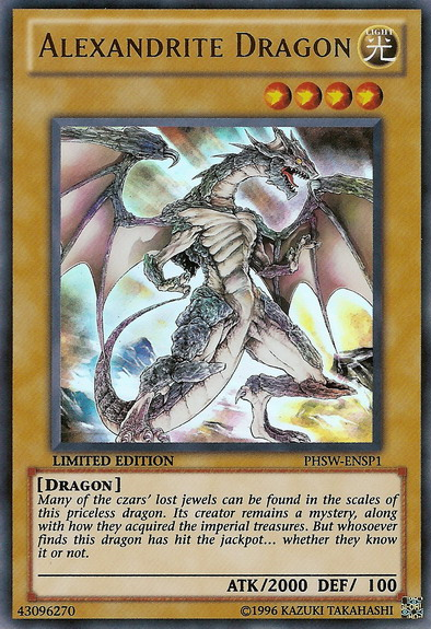 Alexandrite Dragon [PHSW-ENSP1] Ultra Rare - Duel Kingdom