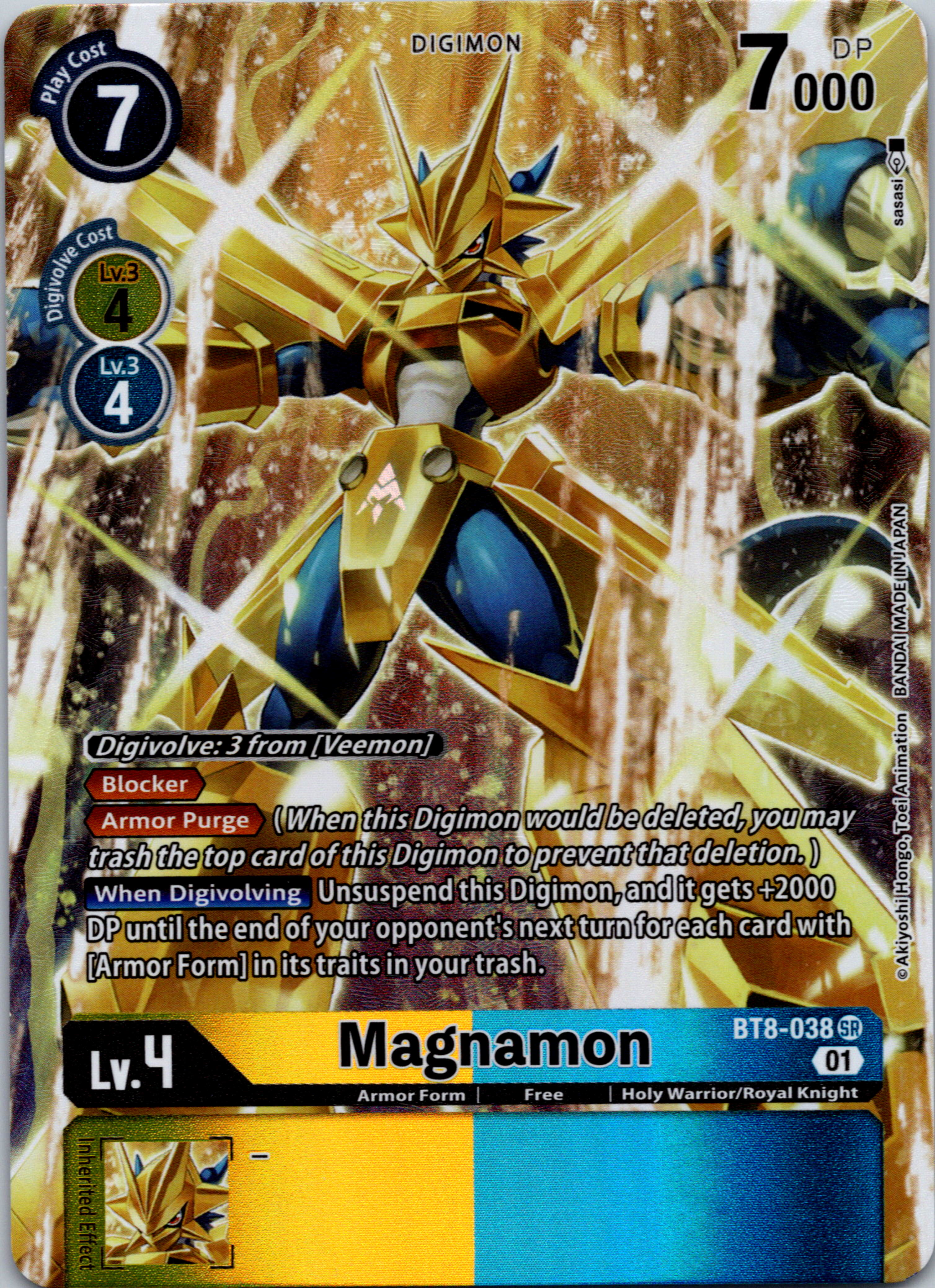 Magnamon (Alternate Art) [BT8-038] [New Awakening] Foil