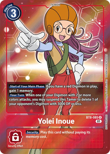 Yolei Inoue (Box Topper) [BT8-085] [New Awakening] Foil