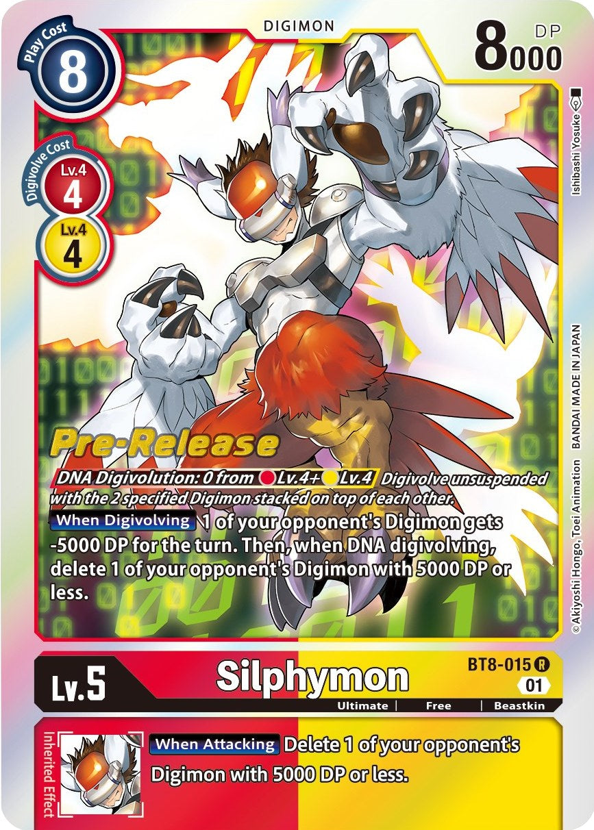 Silphymon [BT8-015] [New Awakening Pre-Release Cards] Normal