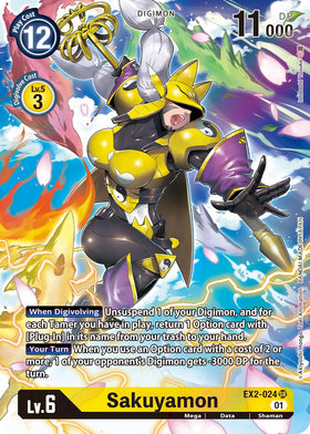 Sakuyamon (Alternate Art) [EX2-024] [Digital Hazard] Foil
