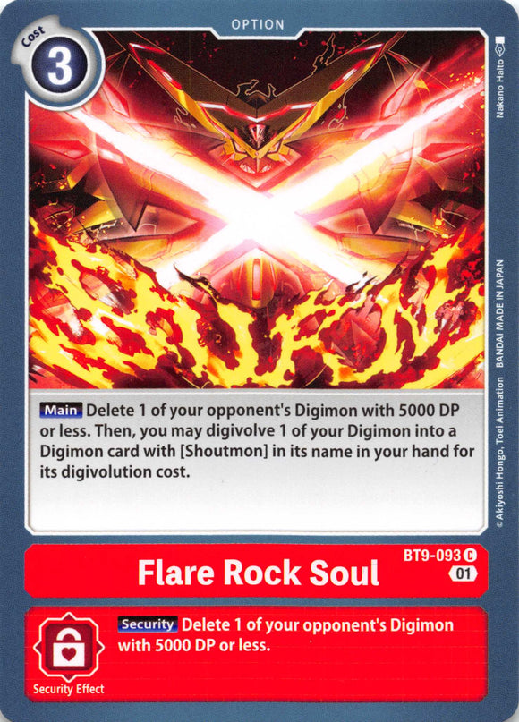 Flare Rock Soul [BT9-093] [X Record] Normal