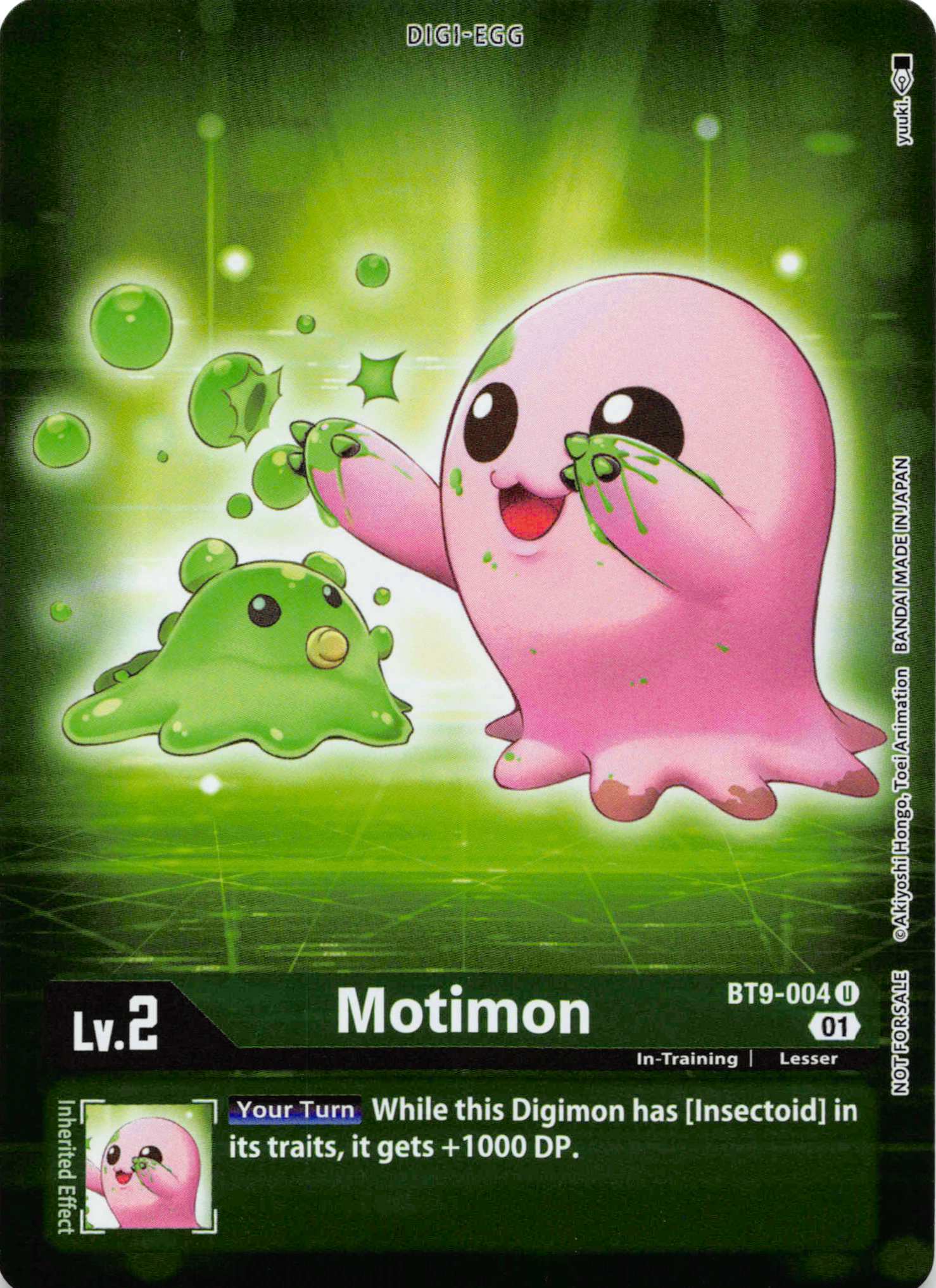 Motimon (Box Topper) [BT9-004] [X Record] Foil