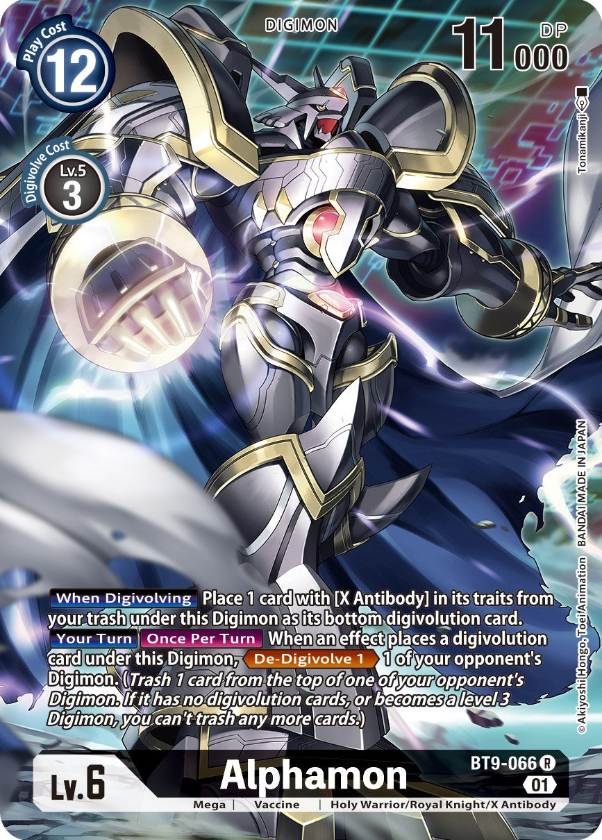 Alphamon (Alternate Art) [BT9-066] [X Record] Foil