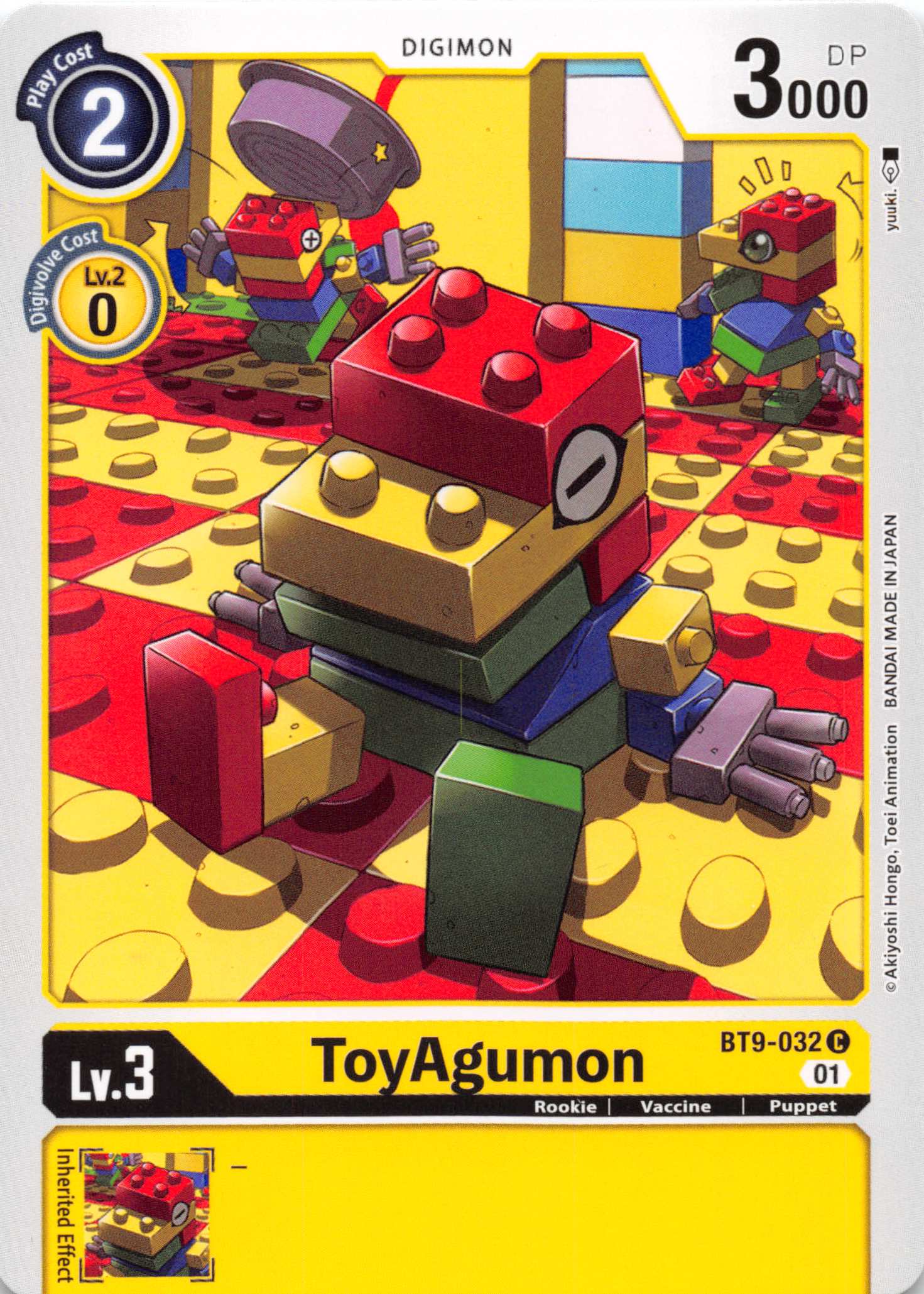 ToyAgumon [BT9-032] [X Record] Normal