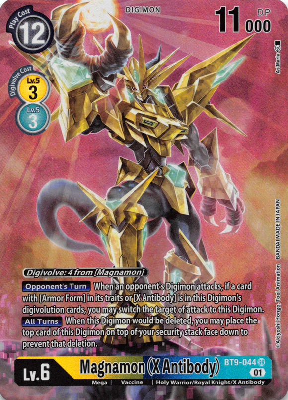 Magnamon (X Antibody) (Alternate Art) [BT9-044] [X Record] Foil