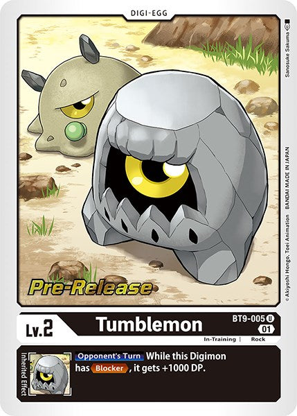 Tumblemon [BT9-005] [X Record Pre-Release Cards] Foil