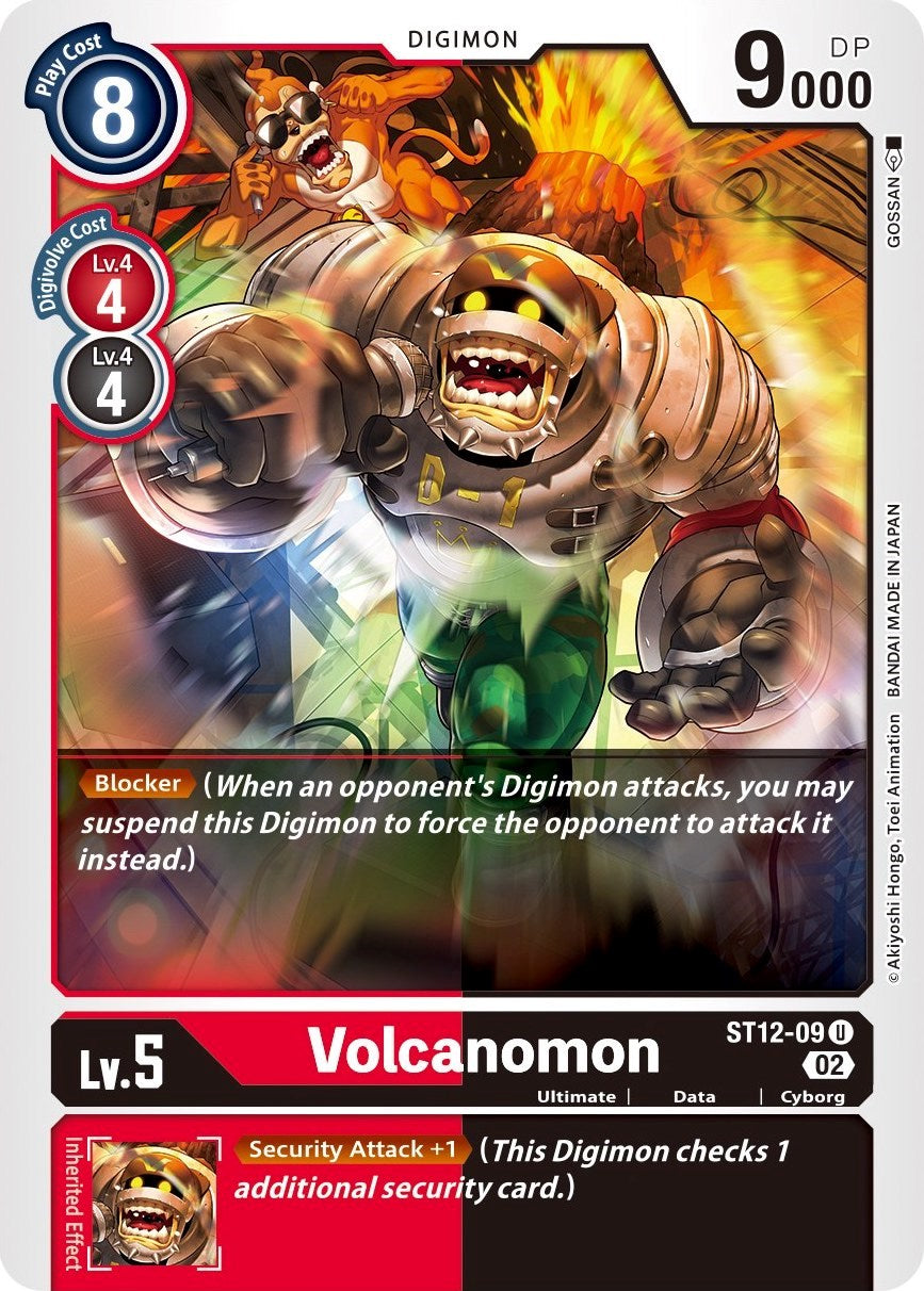 Volcanomon [ST12-09] [Starter Deck 12: Jesmon] Normal