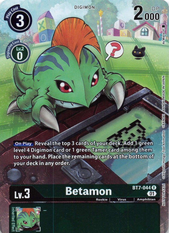 Betamon (25th Special Memorial Pack) [BT7-044] [Next Adventure] Foil