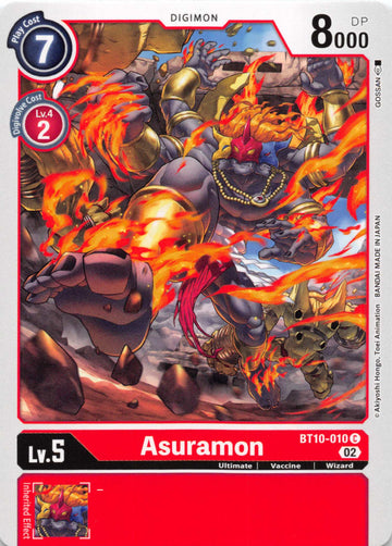Asuramon [BT10-010] [Xros Encounter] Normal