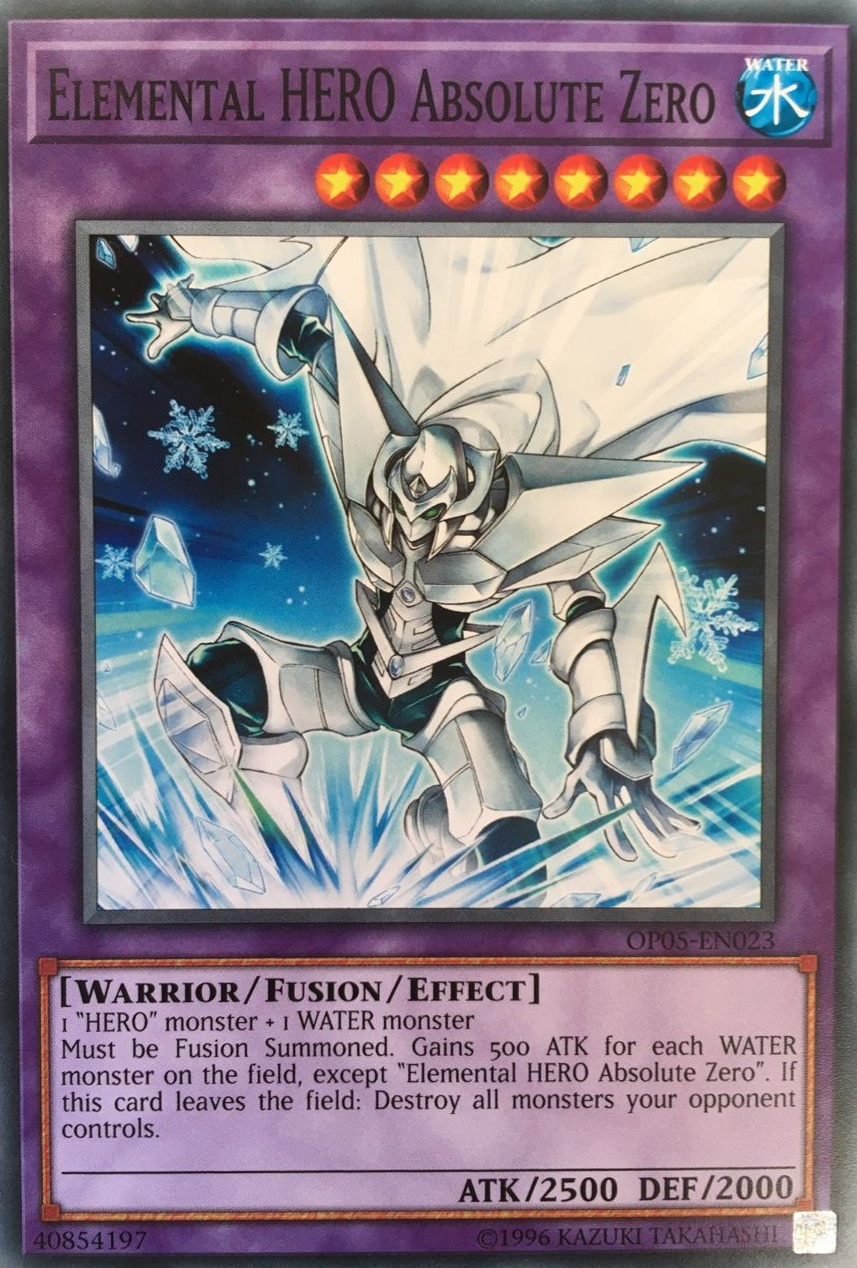 Elemental HERO Absolute Zero [OP05-EN023] Common - Duel Kingdom