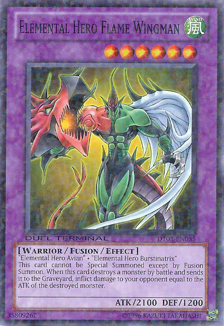 Elemental Hero Flame Wingman [DT03-EN035] Common - Duel Kingdom