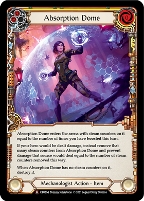 Absorption Dome (Rainbow Foil) [CRU104-RF] Unlimited Rainbow Foil - Duel Kingdom