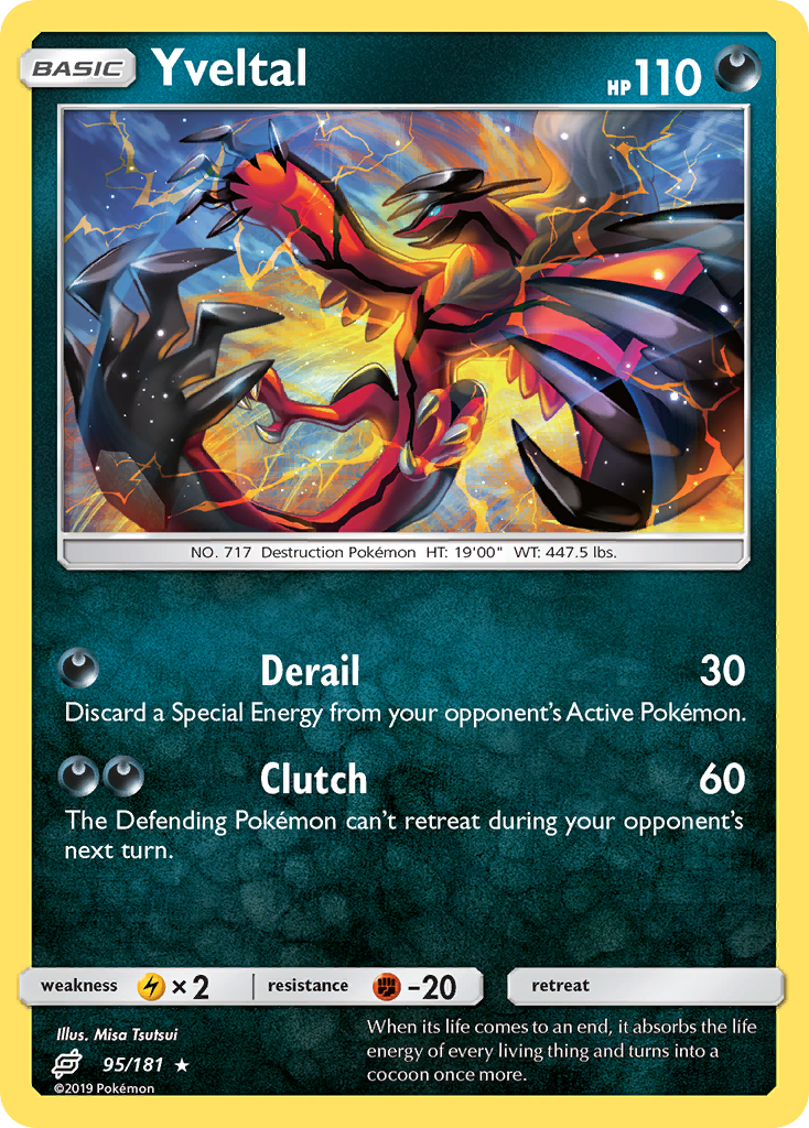 Yveltal (95/181) [Sun & Moon: Team Up] - Duel Kingdom