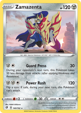Zamazenta (140/192) [Sword & Shield: Rebel Clash] - Duel Kingdom
