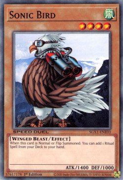 Sonic Bird [SGX1-ENE03] Common - Duel Kingdom