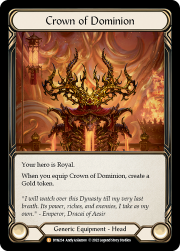 Crown of Dominion [DYN234] [Dynasty] Cold Foil