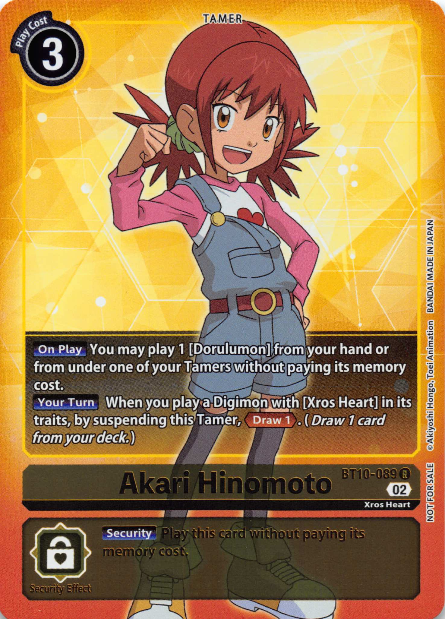 Akari Hinomoto (Box Topper) [BT10-089] [Xros Encounter] Foil