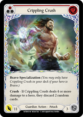 Crippling Crush [WTR043-M] Alpha Print Normal - Duel Kingdom