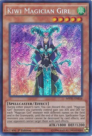 Kiwi Magician Girl [MVP1-ENS16] Secret Rare - Duel Kingdom