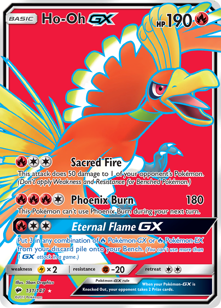 Ho-Oh GX (131/147) [Sun & Moon: Burning Shadows] - Duel Kingdom