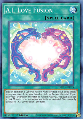 A.I. Love Fusion [MP21-EN024] Common - Duel Kingdom