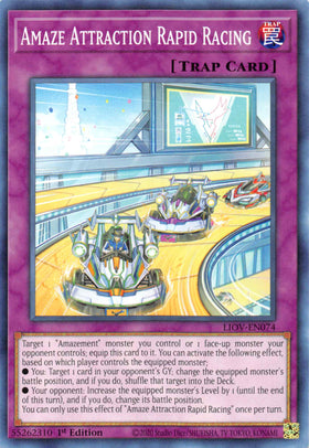 Amaze Attraction Rapid Racing [LIOV-EN074] Common - Duel Kingdom