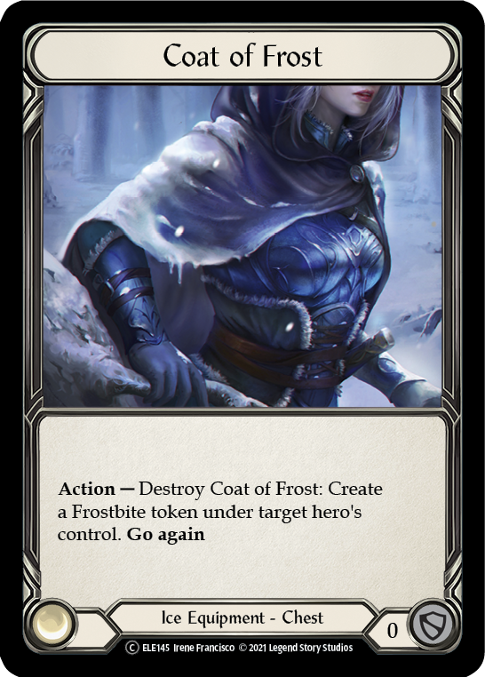 Coat of Frost [U-ELE145] Unlimited Normal - Duel Kingdom