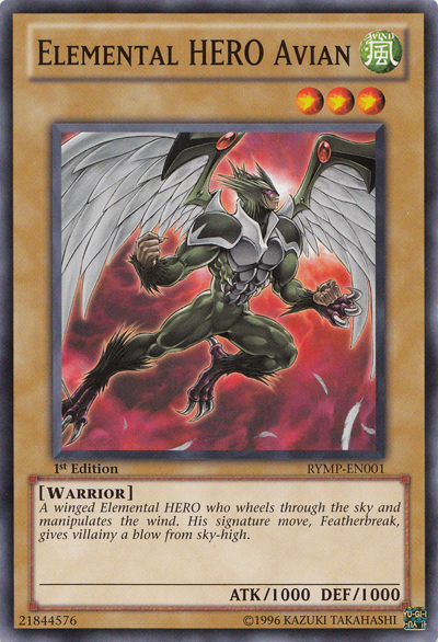 Elemental HERO Avian [RYMP-EN001] Common - Duel Kingdom