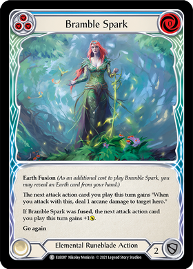 Bramble Spark (Blue) [ELE087] 1st Edition Normal - Duel Kingdom