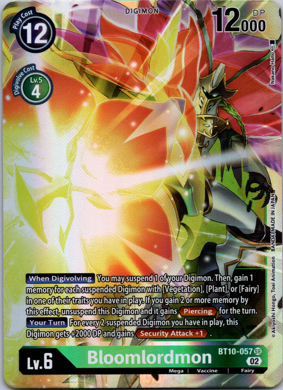 Bloomlordmon [BT10-057] [Xros Encounter] Foil