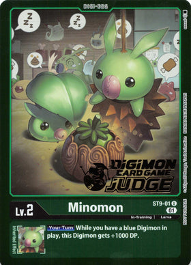 Minomon (Judge Pack 2) [ST9-01 U] [Starter Deck 09: Ultimate Ancient Dragon] Foil