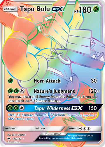 Tapu Bulu GX (149/147) [Sun & Moon: Burning Shadows] - Duel Kingdom