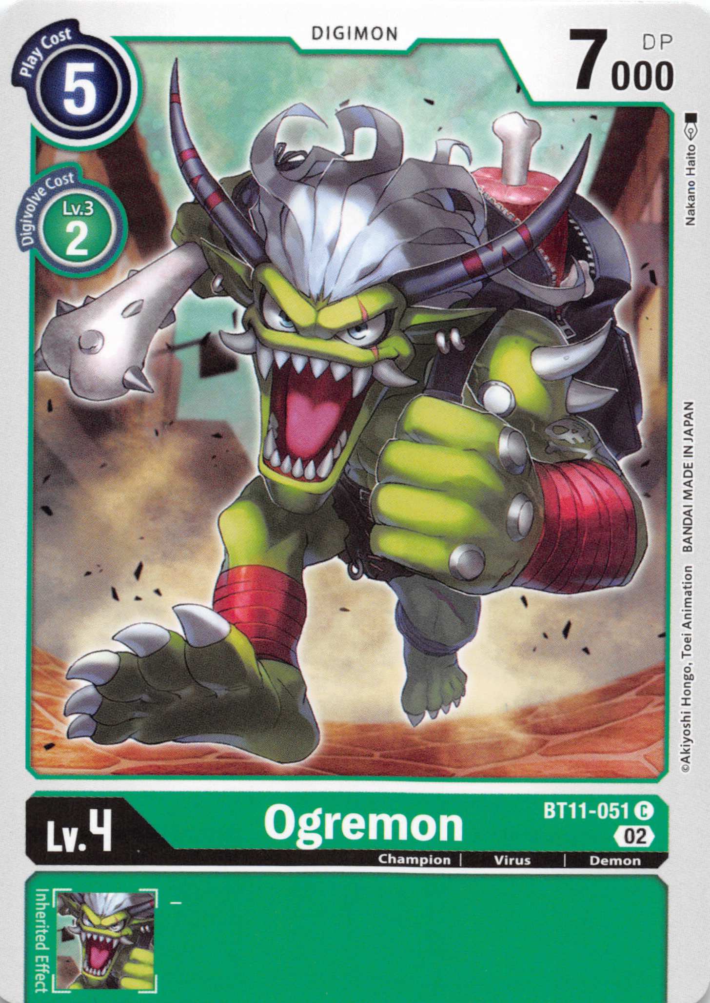 Ogremon [BT11-051] [Dimensional Phase] Foil