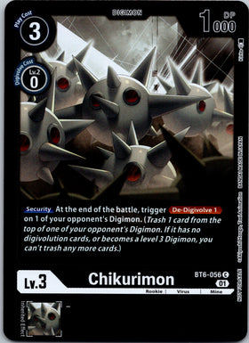 Chikurimon (Event Pack 4) [BT6-056 C] [Double Diamond] Foil