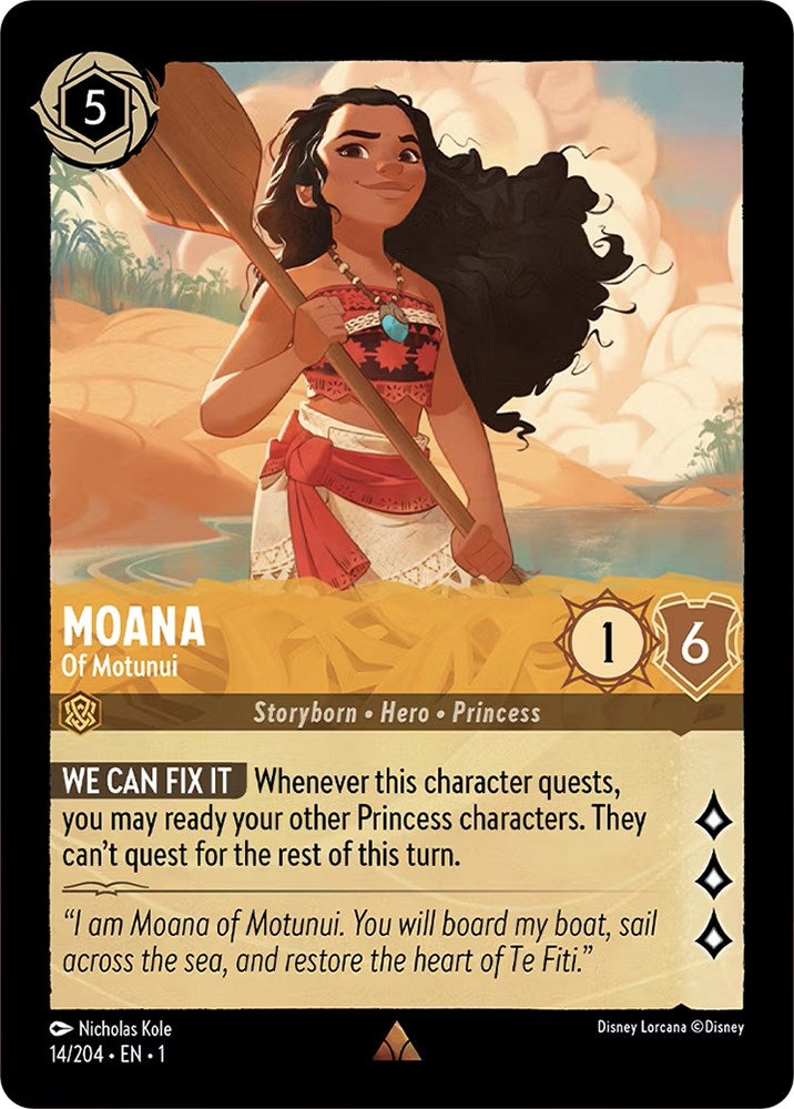 Moana - Of Motunui 14/204 (The First Chapter)