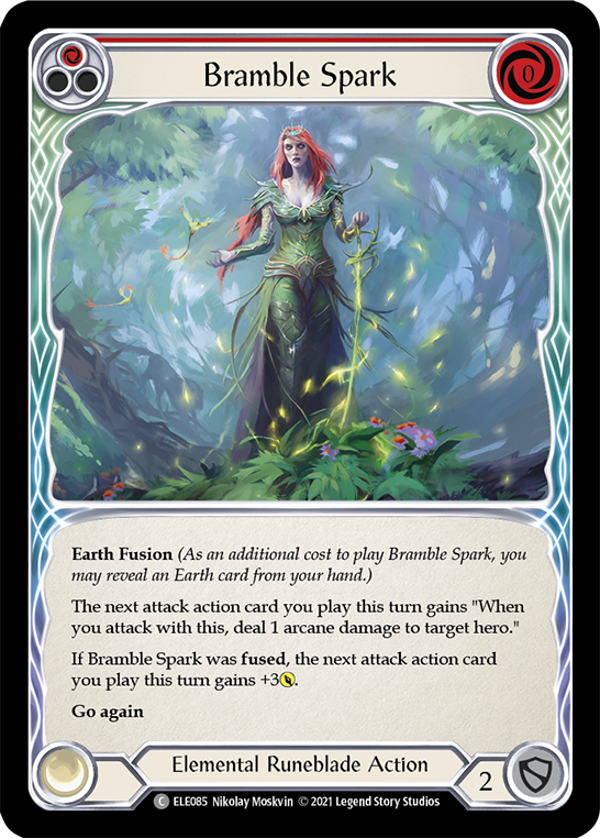 Bramble Spark (Red) [ELE085] 1st Edition Normal - Duel Kingdom