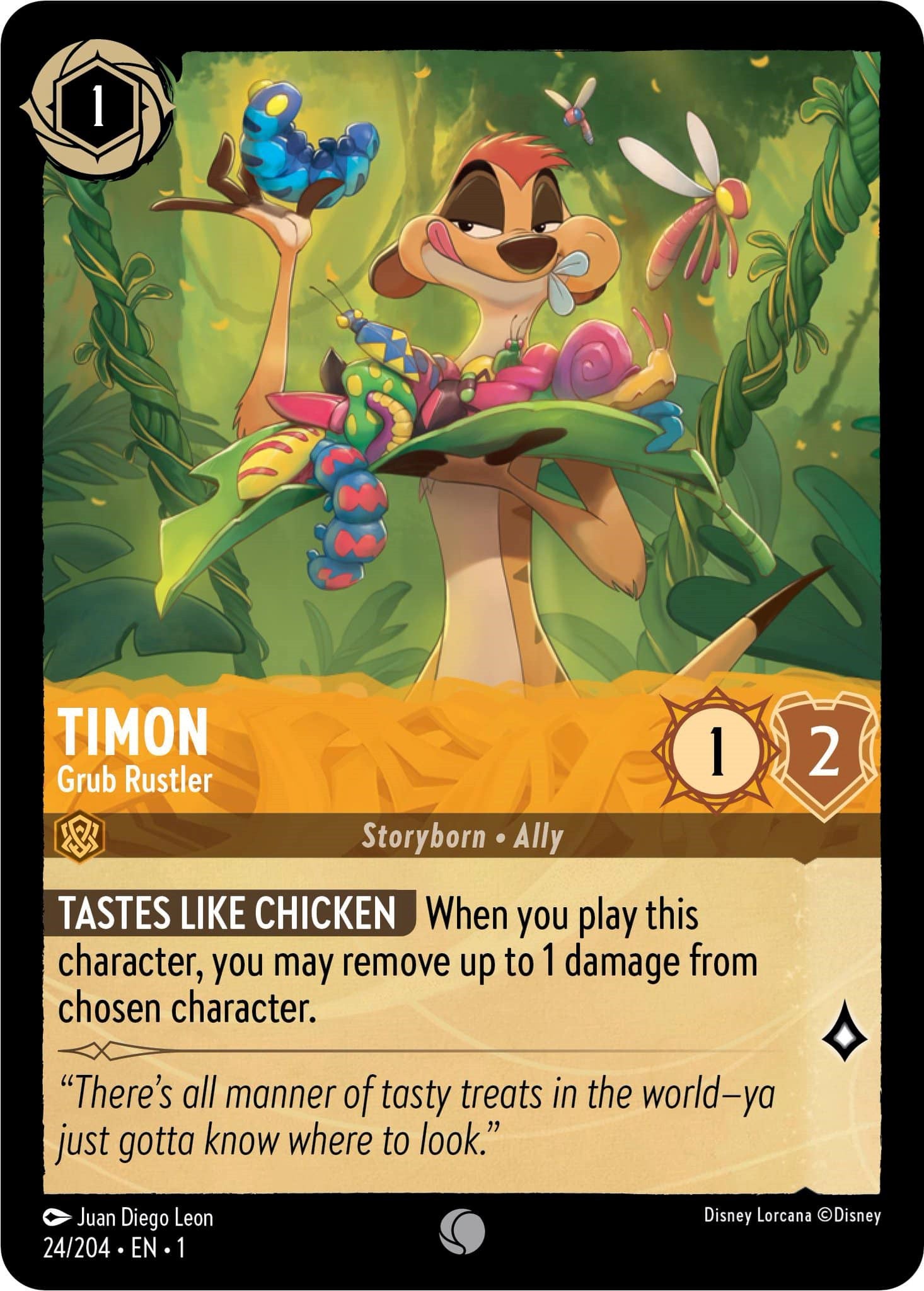 Timon - Grub Rustler 24/204 (The First Chapter) Cold Foil