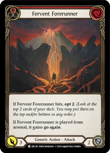 Fervent Forerunner (Red) [ARC182] Unlimited Normal - Duel Kingdom